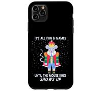 Divertente schiaccianoci natalizio mouse King Fun & Games Fino a Custodia per iPhone 11 Pro Max