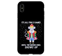 Divertente schiaccianoci natalizio mouse King Fun & Games Fino a Custodia per iPhone XS Max