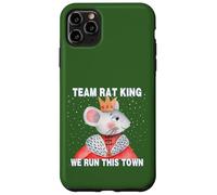 Divertente schiaccianoci Team Rat King We Run This Town Christmas Custodia per iPhone 11 Pro Max
