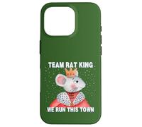 Divertente schiaccianoci Team Rat King We Run This Town Christmas Custodia per iPhone 16 Pro