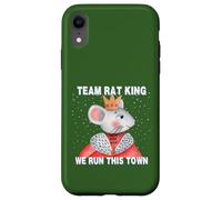 Divertente schiaccianoci Team Rat King We Run This Town Christmas Custodia per iPhone XR