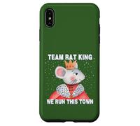 Divertente schiaccianoci Team Rat King We Run This Town Christmas Custodia per iPhone XS Max