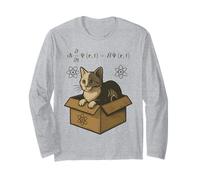 Divertente Schroedinger's Equazione Scienza Meccanica Quantistica Matematica Maglia a Manica