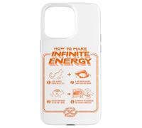 Divertente Scienza Sarcasmo Ipotesi Infinite Energy Loop Cat Custodia per iPhone 15 Pro Max