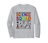 Divertente SCIENZA SQUAD Insegnante Crew Pensare STEM Geek STEAM Maglia a Manica