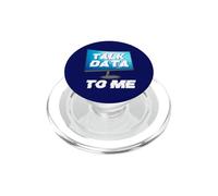 Divertente scienziato dei dati parlare con me ingegneria del software PopSockets PopGrip per MagSafe