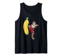 Divertente Scimmia Muay Thai - Scimmia Thai Boxing Canotta