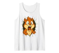 Divertente Scoiattolo scioccato Crepe Parete Carino Scoiattolo Bambini Canotta