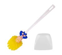 Divertente scopino for la pulizia del WC, novità, Paperino, scopino for il bagno con supporto, scopino for il WC, regalo, accessori for la casa(L)