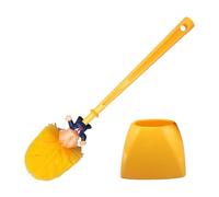 Divertente scopino for la pulizia del WC, novità, Paperino, scopino for il bagno con supporto, scopino for il WC, regalo, accessori for la casa(G)
