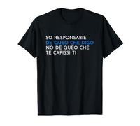 Divertente Scritta Dialetto Veneto De Queo Che Digo Maglietta