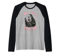 Divertente Scritta No You Hang Up per Coppia Maglia con Maniche Raglan