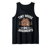 Divertente Scritta Tiny House Home Canotta
