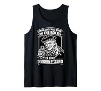 Divertente Scritta Whisky on The Rocks Servire Old Shotte Canotta