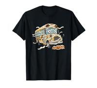 Divertente scuolabus Mummia Zucca Halloween Bambini Uomo Donna Maglietta