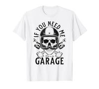 Divertente se Hai Bisogno di Me Sarò nel Meccanico di Auto del Garage Maglietta