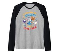 Divertente se Mi dai Un Insegnante Studente Umorismo dicendo Maglia con Maniche Raglan