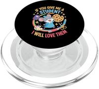 Divertente se mi dai un insegnante studente umorismo dicendo PopSockets PopGrip per MagSafe