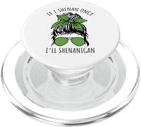 Divertente se Shenan una volta sarò il giorno di San Patrizio di Shenanigan PopSockets PopGrip per MagSafe