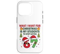 Divertente sei sette studenti Natale 67 Meme Gen Alpha Slang Custodia per iPhone 16 Pro