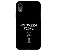 Divertente senza pizza oggi | Amante della pizza Custodia per iPhone XR