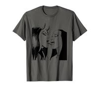 Divertente Sexy Suora Unholy Bad Suora Bacio Suora Satanica Maglietta