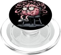 Divertente sguardo dal cervello fuori di testa PopSockets PopGrip per MagSafe