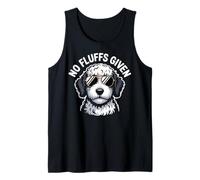 Divertente Sheepadoodle Dog Owner No Fluffs Given Pun Canotta