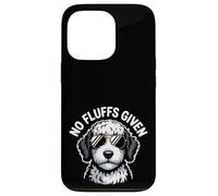 Divertente Sheepadoodle Dog Owner No Fluffs Given Pun Custodia per iPhone 13 Pro