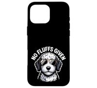 Divertente Sheepadoodle Dog Owner No Fluffs Given Pun Custodia per iPhone 16 Pro Max