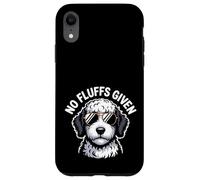 Divertente Sheepadoodle Dog Owner No Fluffs Given Pun Custodia per iPhone XR