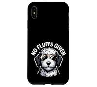 Divertente Sheepadoodle Dog Owner No Fluffs Given Pun Custodia per iPhone XS Max