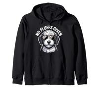 Divertente Sheepadoodle Dog Owner No Fluffs Given Pun Felpa con Cappuccio