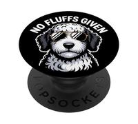Divertente Sheepadoodle Dog Owner No Fluffs Given Pun PopSockets PopGrip Adesivo