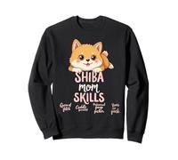 Divertente Shiba Mom Dog Shiba Inu Mamma Humor Citazione Felpa
