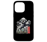 Divertente Shih Tzu Cane Kaiju Mostro Giapponese Custodia per iPhone 14 Pro Max