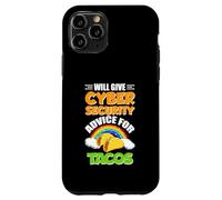 Divertente sicurezza informatica Supporto IT Ingegnere di rete di sicurezza IT Custodia per iPhone 11 Pro