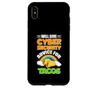 Divertente sicurezza informatica Supporto IT Ingegnere di rete di sicurezza IT Custodia per iPhone XS Max