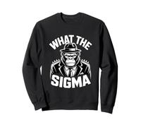 Divertente Sigma Gorilla Cosa Il Sarcastico Detto Felpa