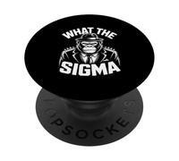 Divertente Sigma Gorilla Cosa Il Sarcastico Detto PopSockets PopGrip Adesivo