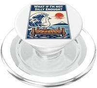 Divertente Silly Goose Meme, E se non fossi abbastanza stupido PopSockets PopGrip per MagSafe