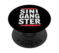 Divertente Sinigangster Filippino Cibo Giochi di parole Umorismo Dire Donne Uomini PopSockets PopGrip Adesivo