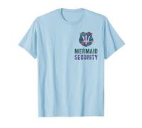 Divertente Sirena Sicurezza Papà Polizia Merdad Hero On Duty Team Maglietta