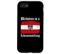 Divertente slogan umoristico austriaco Bledsinn è un Lebenseinstellung Custodia per iPhone SE (2020) / 7/8