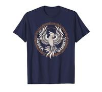 Divertente Sober Gangsta AA Famiglia Sobriety Gangster Phoenix Rise Maglietta