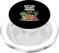 Divertente Soia Un Rabo Verde Carino Veggie Personaggi PopSockets PopGrip per MagSafe
