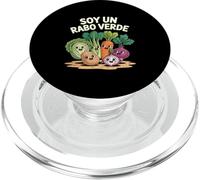 Divertente Soia Un Rabo Verde Carino Veggie Personaggi PopSockets PopGrip per MagSafe