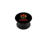 Divertente solo qui per i gamberetti che dice sarcastico PopSockets PopGrip Adesivo