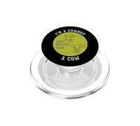 Divertente Sono un cowboy che non ha mai visto una mucca PopSockets PopGrip per MagSafe