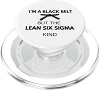 Divertente, sono una cintura nera ma del tipo Lean Six Sigma PopSockets PopGrip per MagSafe